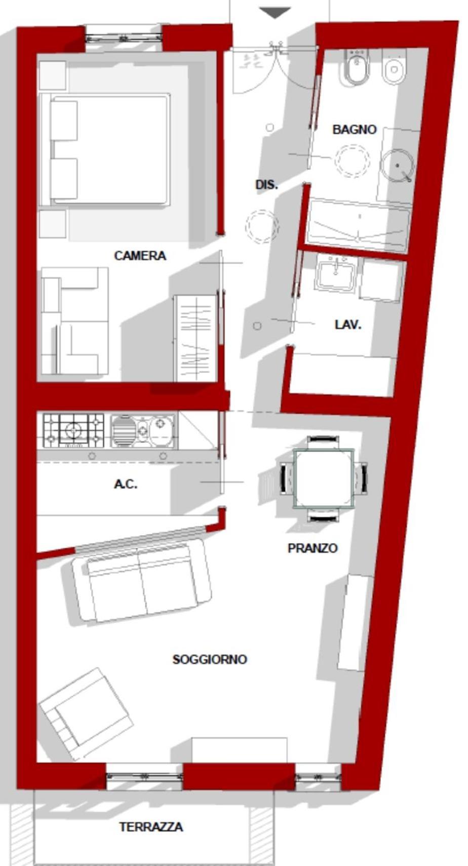 La Casa Al Mare Apartment Porto Santo Stefano  Bagian luar foto